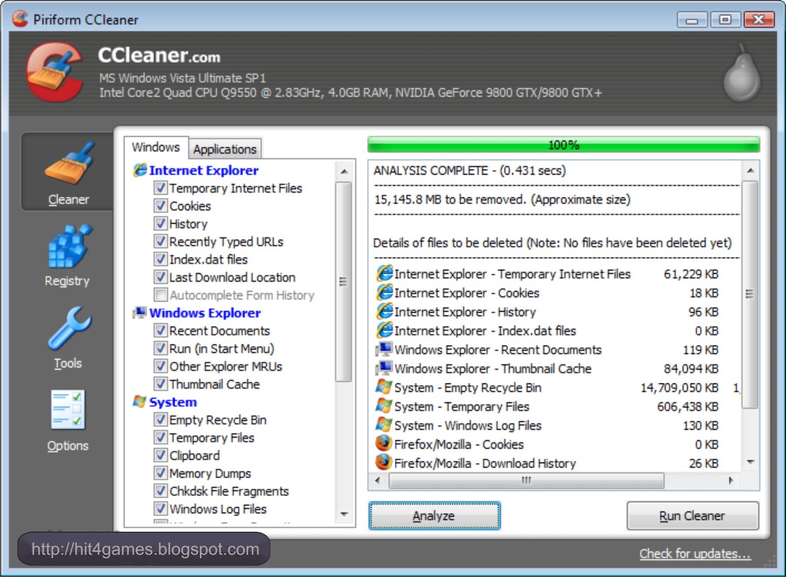 Ccleaner free download windows xp professional - Quark ccleaner 32 bit to 64bit upgrade mes